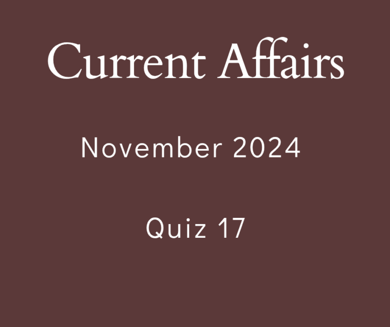 Current Affairs 2024 Quiz, Pdf Free Download